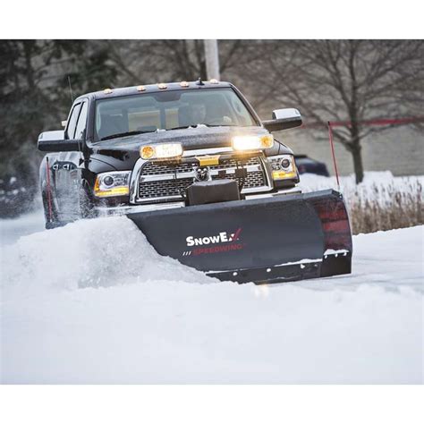 SnowEx 8-10' Power Plow Expandable Length Straight Blade Snowplow @OEM SnowEx