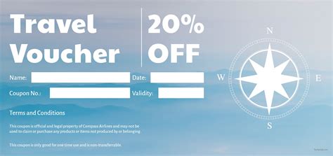 Free Travel Discount Voucher Template in Adobe Photoshop, Illustrator ...