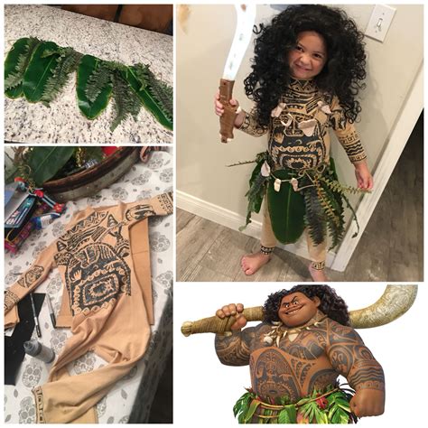 Maui From Moana Costume