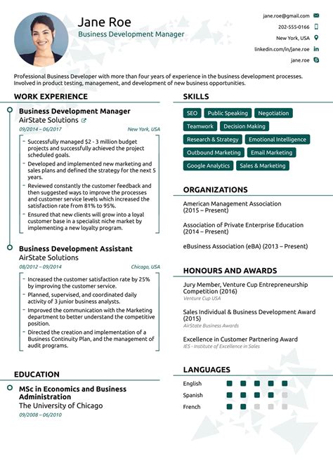 30+ Creative Resume Examples for Every Field [in 2020] | Downloadable ...