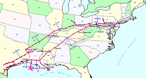 BillHustonBlog: Various Pipeline Maps