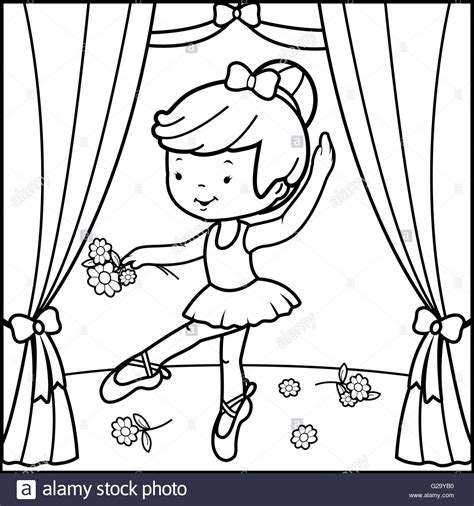 Stage Coloring Page at GetColorings.com | Free printable colorings pages to print and color