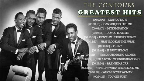 The Contours's Greatest Hits | Best Songs of The Contours - Full Album ...