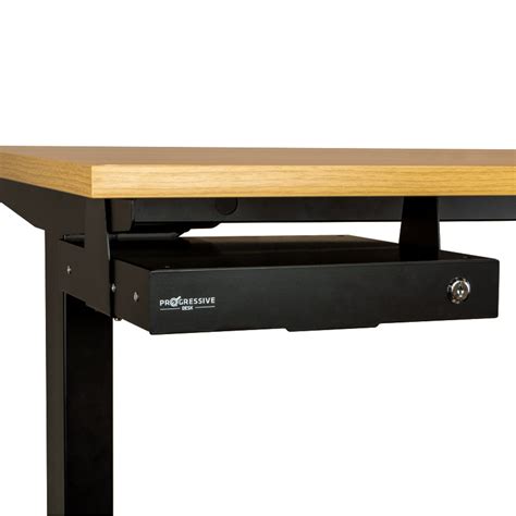 Under Desk Drawer - 12.25" x 11.8" with locking – Progressive Desk