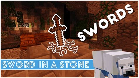 Minecraft - How To Make A Sword In A Stone - YouTube