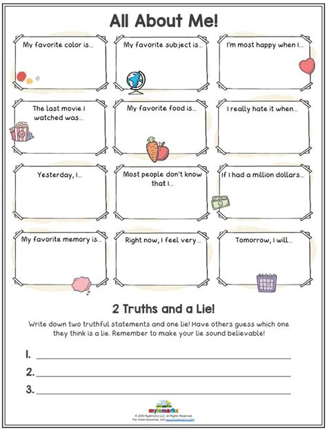 Self-Esteem and Character Building Worksheets for Kids and Teens | Self esteem worksheets ...