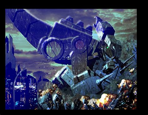 Trypticon vs Metroplex by LivioRamondelli on DeviantArt