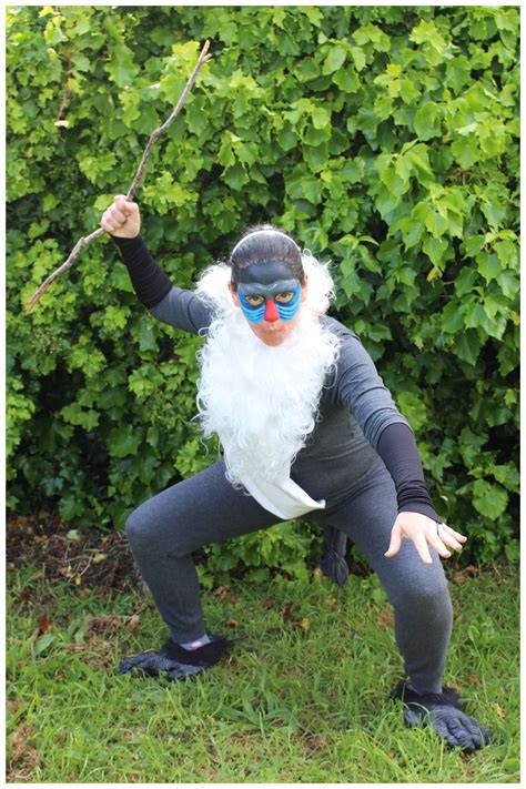 Rafiki from The Lion King Costume. Get more #costume and #Halloween inspiration on this blog ...