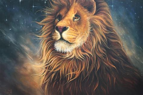 Narnia Lion Oil Painting Lion Painting Lion Art Narnia Art | Etsy