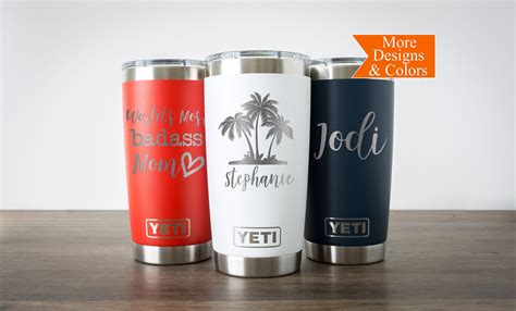 Personalized Yeti® Tumbler 20 OZ Tumbler Custom Yeti Mug | Etsy