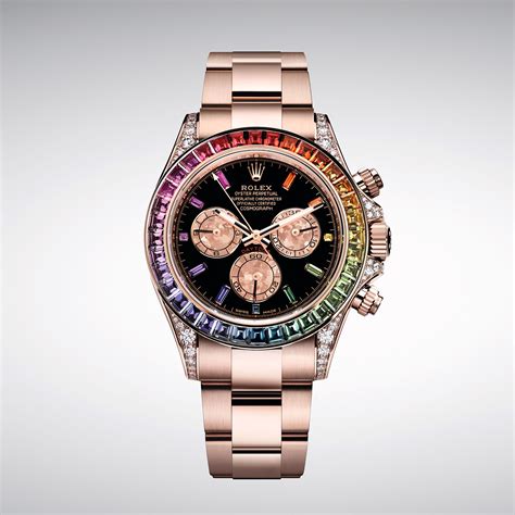 Baselworld 2018: Rolex Introduces the Daytona “Rainbow” Everose (With ...