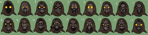 Jawa masks by NLW162 on DeviantArt