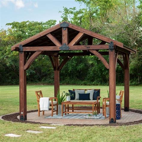 Sonora 12x12 gazebo | Backyard pavilion, 12x12 gazebo, Outdoor pergola