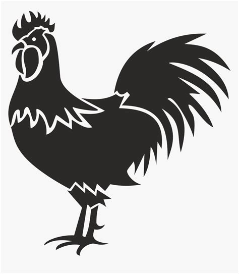 Transparent Rooster Silhouette Png - Rooster Vector Art, Png Download ...