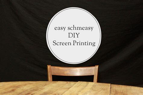 DIY Screen Printing - Instructables