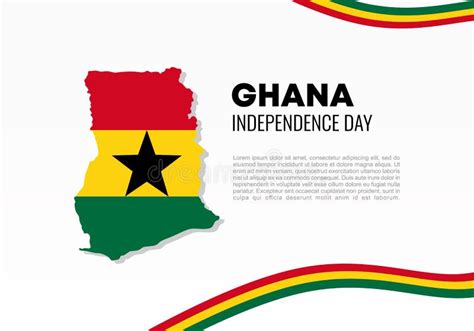 Ghana Independence Day Background Banner Poster for National ...