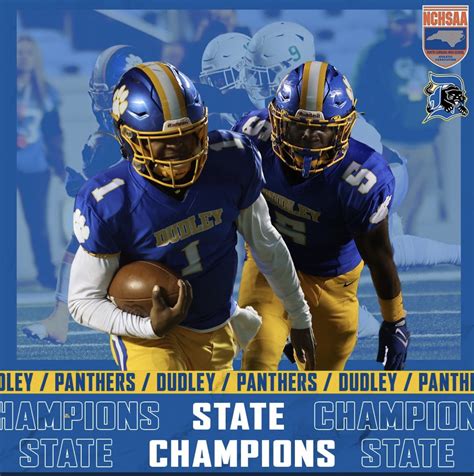 James B Dudley high school 3A state football champs! : r/gso