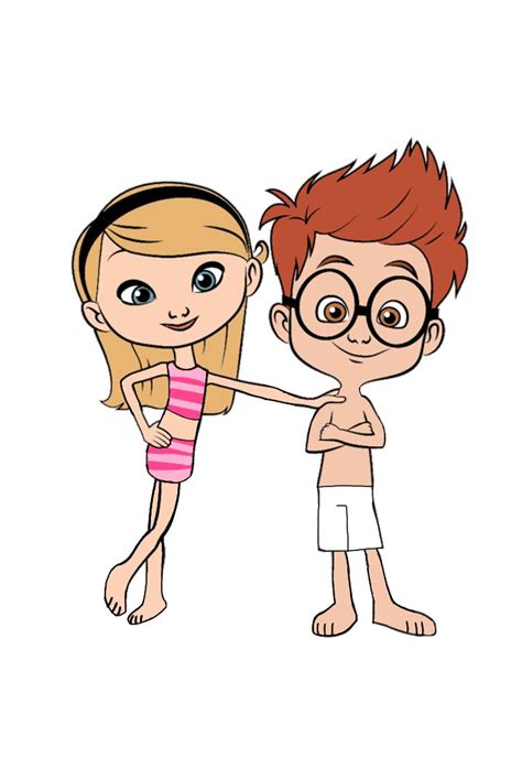 Sherman and Penny wearing swimming outfits | Mr peabody & sherman, Penny, Swimming outfits