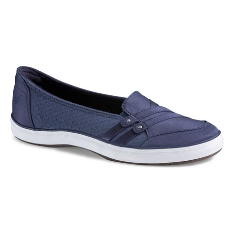 Grasshoppers Women's Sole Element Navy Slip-On Sneaker - Wide Width ...