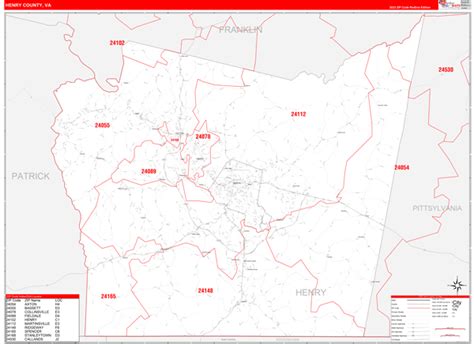 Maps of Henry County Virginia - marketmaps.com