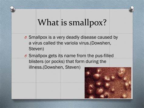 Smallpox Symptoms