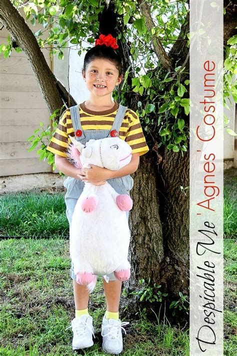 Semi-Homemade Despicable Me 'Agnes' Costume (Create-Celebrate-Explore) | Semi homemade, Costumes ...