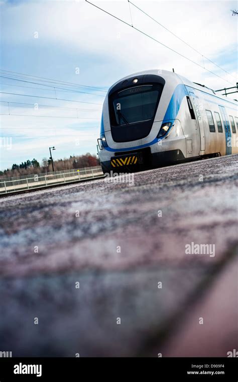 A train, Sweden Stock Photo - Alamy