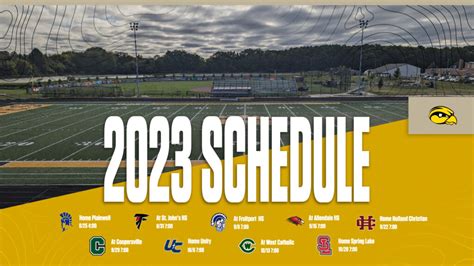 2023 football schedule – Covering Hawkeye Sports