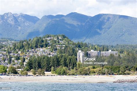 West Vancouver Beaches Stock Photo - Download Image Now - Architecture, Beach, Built Structure ...