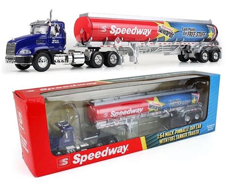 First Gear Speedway Gasoline Tanker 1:64 Scale Diecast Truck | Advanced ...