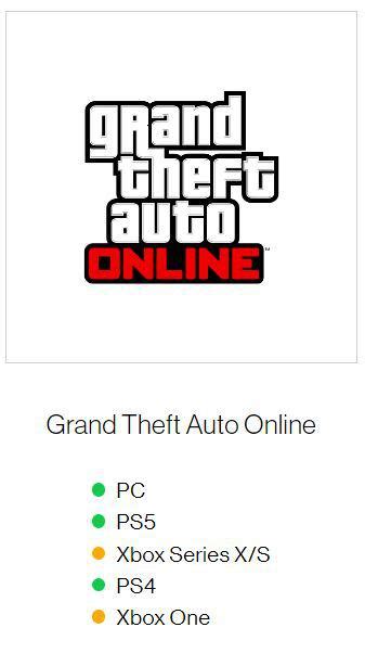 Xbox One and XBox Series X & S Down : r/gtaonline