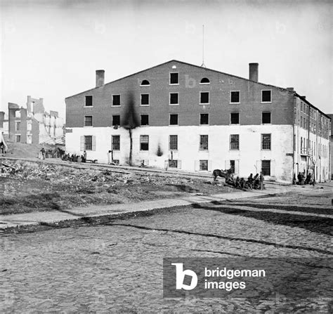 Image of CIVIL WAR: LIBBY PRISON The Confederate Libby Prison in Richmond,