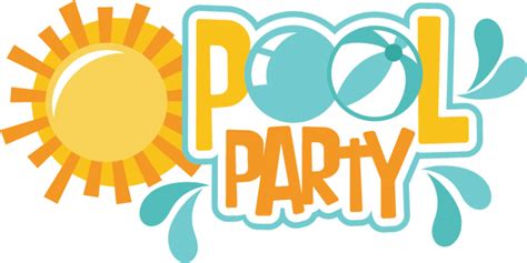 Swimming Pool Party Clip Art - ClipArt Best