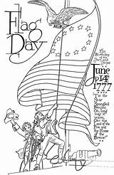 Flag Day coloring Page  ColouringPages sketch template