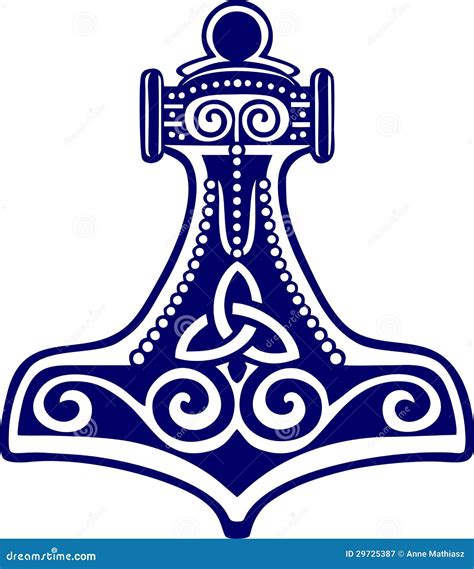 Thor's Hammer Symbol : Thor S Hammer Norse Celtic Mythology Symbol ...