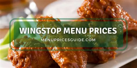 Wingstop Menu Prices - Updated 2024