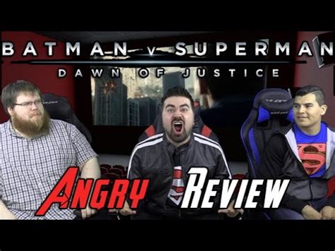 Batman v Superman Angry Movie Review - YouTube