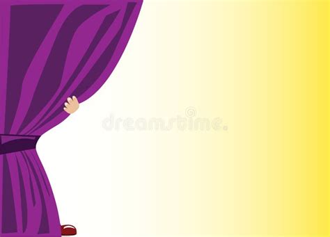 Cartoon theater background stock vector. Illustration of performance - 7862874