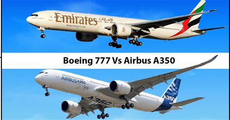 Airbus A350 vs Boeing 777: A Clear Comparison - Sky Comparison