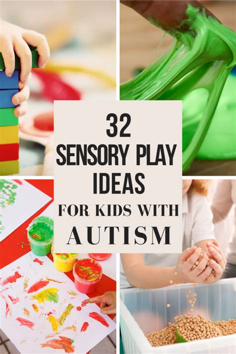 32 Sensory Play Activities For Kids With Autism | Word To Your Mother