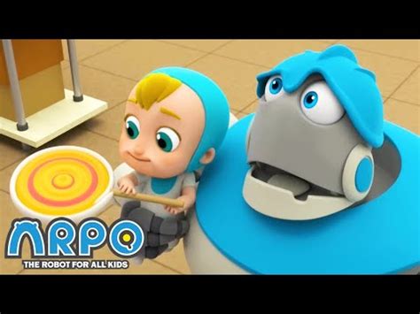 Arpo the Robot | SUPERMARKET DISASTER | Baby Videos | Funny Cartoons ...