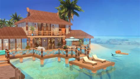 Breathtaking Beach Builds in The Sims 4: Island Living