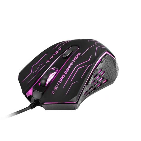 Wired Colorful Luminous Mouse Game Office