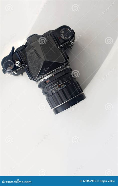 Analog camera stock image. Image of electronic, objective - 65357995