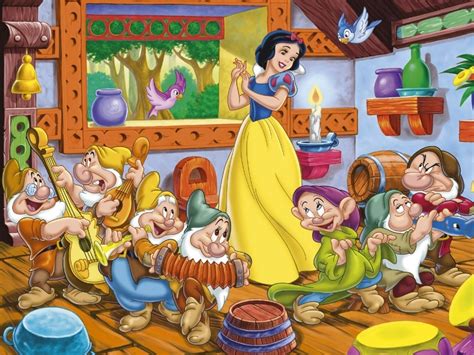 Snow White and the Seven Dwarfs Wallpaper - Snow White and the Seven Dwarfs Wallpaper (6492879 ...
