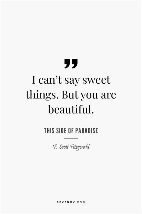 37 Best This Side of Paradise Quotes by F. Scott Fitzgerald | Sevenov