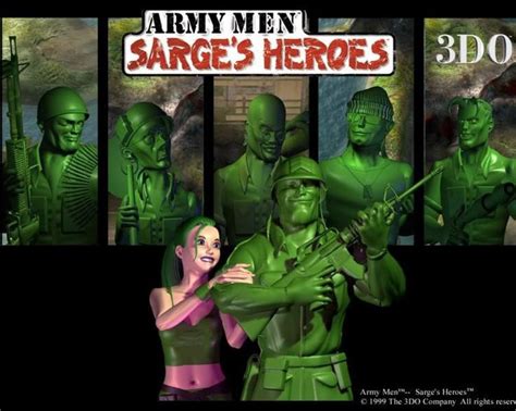 Army men Sarges heroes | Army men, Army, Man games