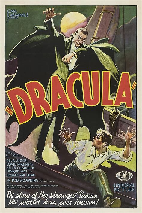 Dracula (1931) | Movie posters vintage, Old movie posters, Classic horror movies