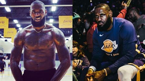 Watch: LeBron James' reaction as courtside heckler wildly claims Lakers ...