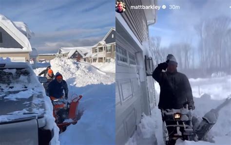 Bills Fans Helped Players Dig Out Of Snow Storm (VIDEO)